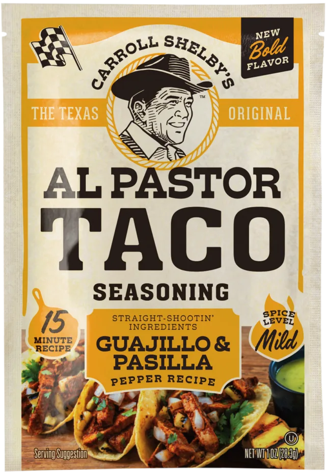 Al Pastor Taco Seasoning package