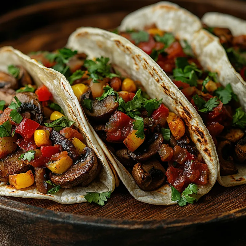 Tacos on a plate